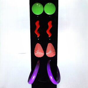 BFD-Colourful Vintage Fashion Earring Set